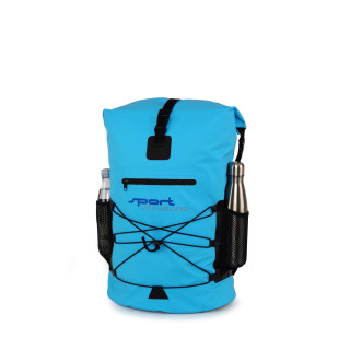 Sport Vibrations® Premium Thermo-Dry Bag Rucksack 30 Liter Rolltop Türkisblau Outdoor Rucksack Wasserdicht